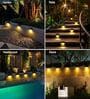 Waterproof (Set of 2) LED Solar Outdoor Step/fence Light (Brown)