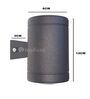 Waterproof (Warm White) 10 Watts Up & Down Light Outdoor Wall Light