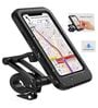 Waterproof Bike Mobile Holder with 360  Rotatable Aluminum Alloy Handlebar Mount