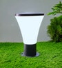 Waterproof Grey & White Aluminium & PVC Gate Light