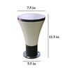 Waterproof Grey & White Aluminium & PVC Gate Light