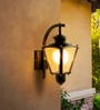 Waterproof Hanging Lantern Black Polished for Indoor and Outdoor Usage