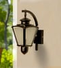 Waterproof Hanging Lantern Black Polished for Indoor and Outdoor Usage