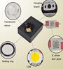 Waterproof IP65- 3 Watts Up & Down (Set of 2) Outdoor Wall Light