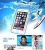 Transparent Waterproof Mobile Pouch with Rotation Lock Closure for Smartphones (Pack of 1)