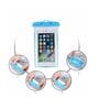 Transparent Waterproof Mobile Pouch with Rotation Lock Closure for Smartphones (Pack of 1)