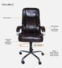 Watson Leatherette Executive Chair in Brown Colour