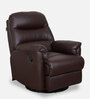 Wave 1 Seater Recliner in Brown Colour