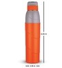 Wave 800ml Insulated Plastic   Water Bottle