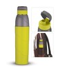 Wave 800ml Insulated Plastic   Water Bottle