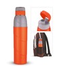 Wave 800ml Insulated Plastic   Water Bottle