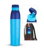 Wave 800ml Insulated Plastic   Water Bottle