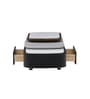 Wave Coffee Table In Black Finish