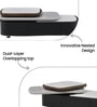 Wave Coffee Table In Black Finish