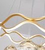 Wave Crystal LED Chandelier