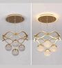 Wave Crystal LED Chandelier