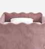 Wave Design Kids Twin Bed In Pink Colour