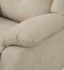 Wave Manaul 1 Seater Recliner With Rocker In Beige Color