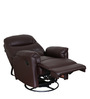 Wave 1 Seater Recliner in Brown Colour