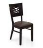 Waves Solid Wood Dining Chair In ErBrown Colour (Set Of 2)