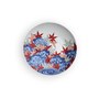 Waves Multicolour Ceramic Wall Plate