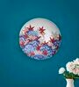 Waves Multicolour Ceramic Wall Plate