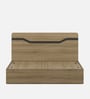 Wavora Queen Size Bed With Box Storage In Melamine Finish