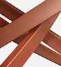 Wavynox 6 Seater Dining Table In Rose Gold finish