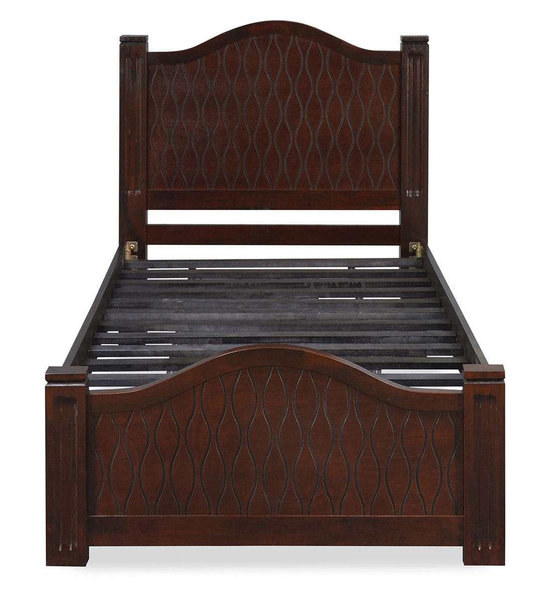 Buy Wellington Single Bed in Wenge Finish by home Online Traditional