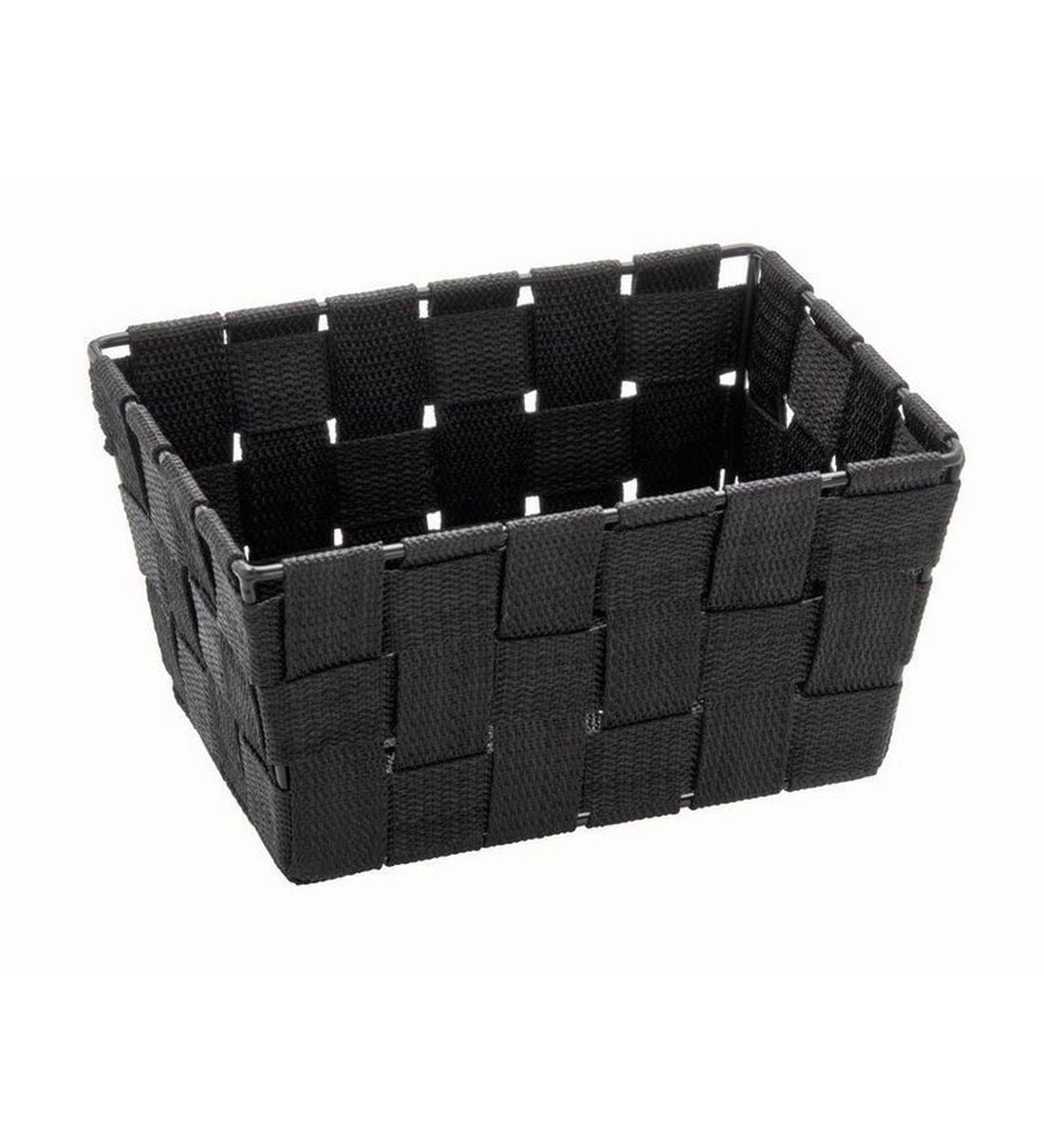 Buy Wenko Adria Polypropylene Black Basket Online - Bath Baskets - Bath ...