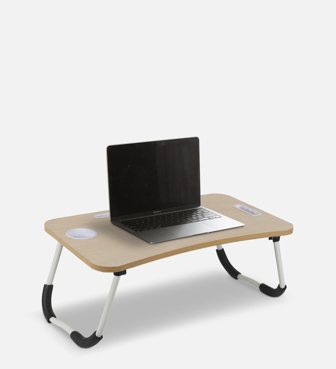 cream laptop desk