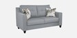 Welly Fabric 2 Seater Sofa In Coin Greyn Colour