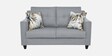 Welly Fabric 2 Seater Sofa In Coin Greyn Colour