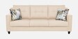 Welly Fabric 3 Seater Sofa In Woom Beige Colour