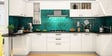 Wendy U Shaped Modular Kitchen Designed in MDF
