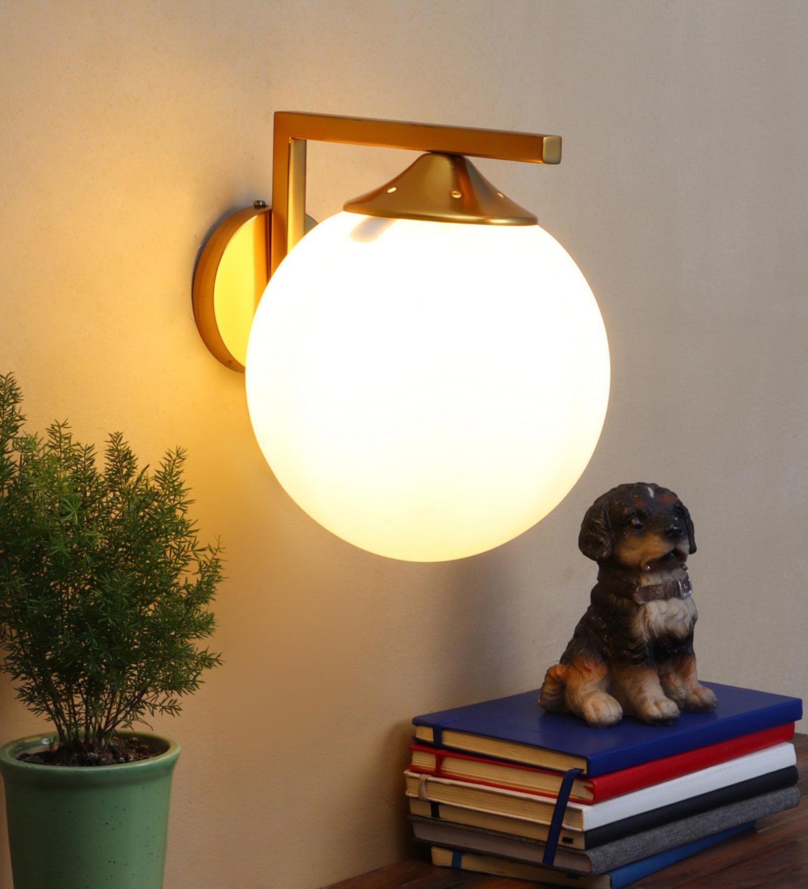 Gilford Gold Metal Wall Sconces