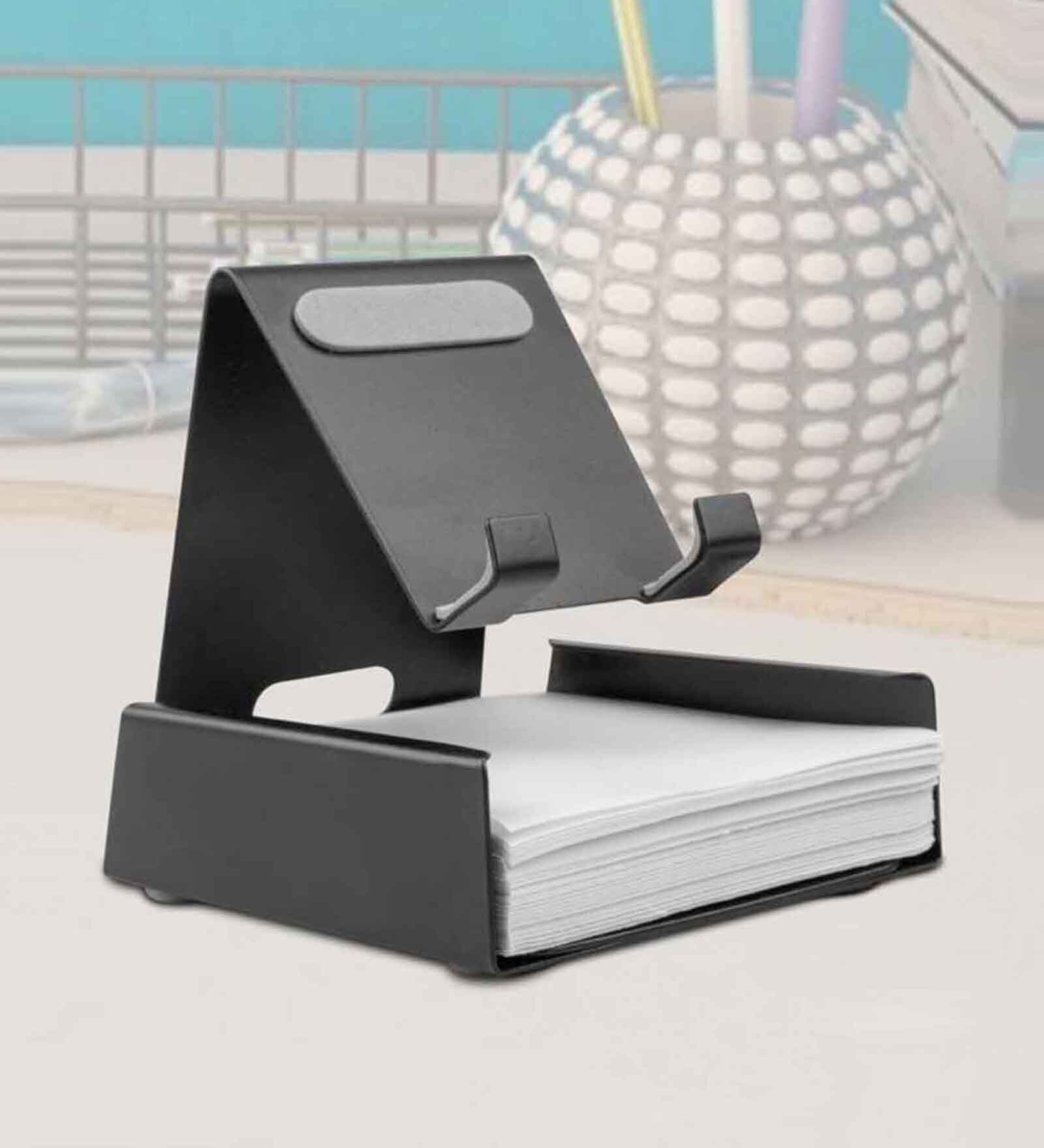 WENS Metal multicolour Mobile Stand with Writing Pad Holder