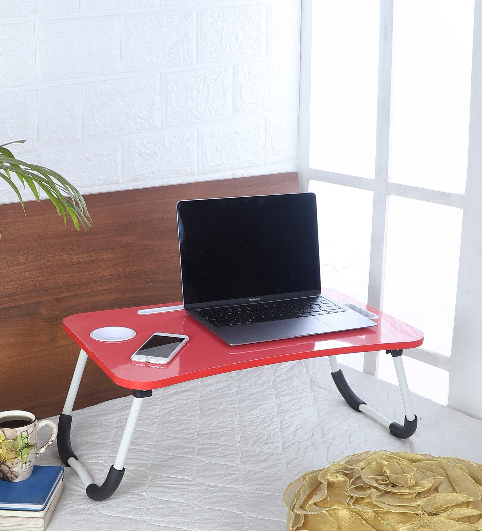 Buy Westport Solid Wood Portable Table in Red Finish at 27% OFF by Cdi ...