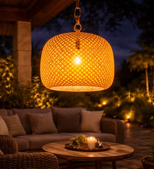 Handcrafted Bamboo Pendant Lamp
