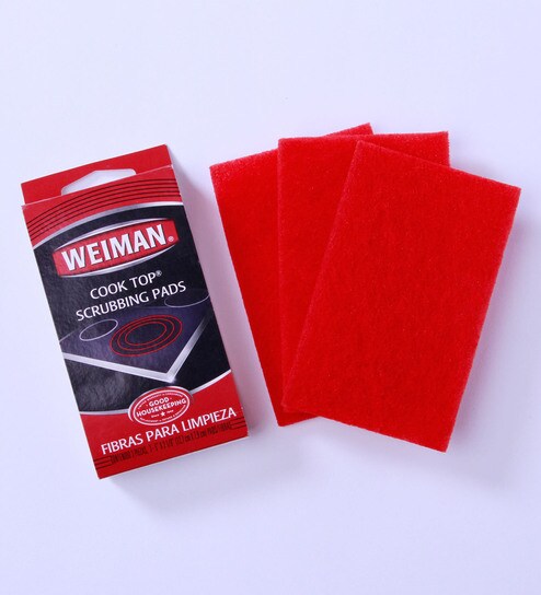 Buy Weiman Cook Top Scrubbing Pads Set Of 3 Online Scrubbers