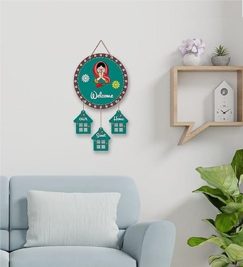 Welcome MDF Wall Hanging