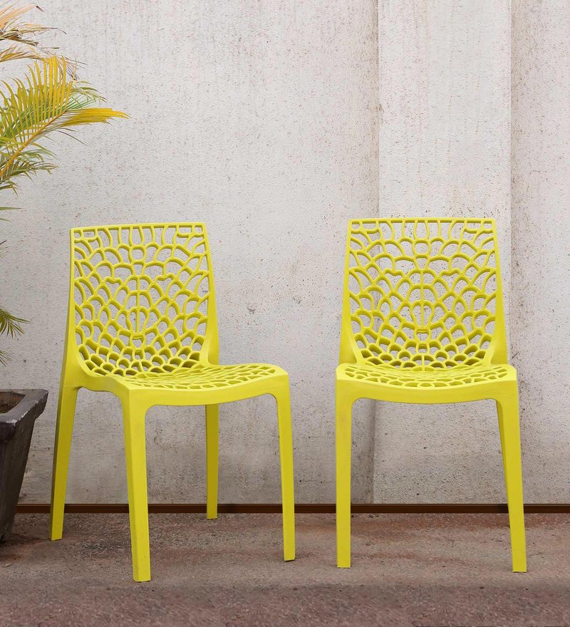 lemon yellow chair