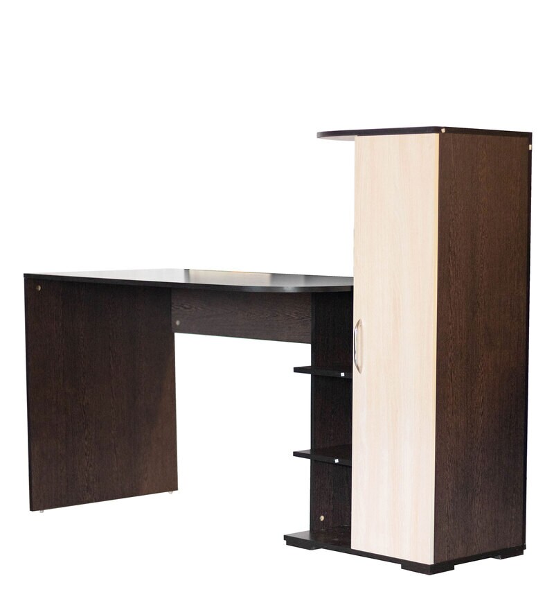 wesley study table in wenge finish by forzza