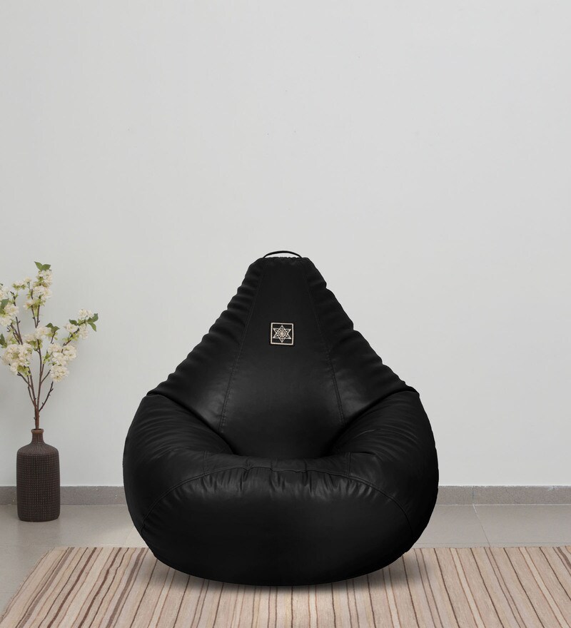 Buy Western XXL Bean Bag Cover in Black Colour by Online Bean Bag Covers Bean Bags