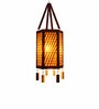 Handcrafted Bamboo Hanging Lantern   Hexagonal Design