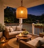 Handcrafted Bamboo Pendant Lamp   Woven Design