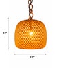 Handcrafted Bamboo Pendant Lamp