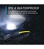 Weatherproof Wide Beam Sensor Head Light With 5 Modes 350 Lumens in Black Weatherproof Wide Beam Sensor Head Light With 5 Modes 350 Lumens in Black