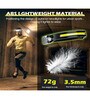 Weatherproof Wide Beam Sensor Head Light With 5 Modes 350 Lumens in Black Weatherproof Wide Beam Sensor Head Light With 5 Modes 350 Lumens in Black