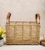 Weave Natural Brown Jute Magazine Organizer